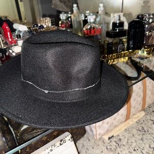 Stylish Black Fedora Hat
